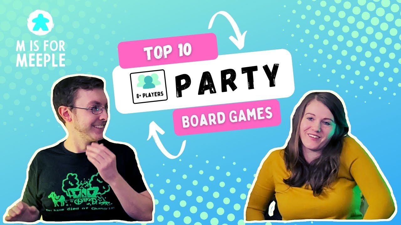 Top 10 Party Games for 8 or more players!