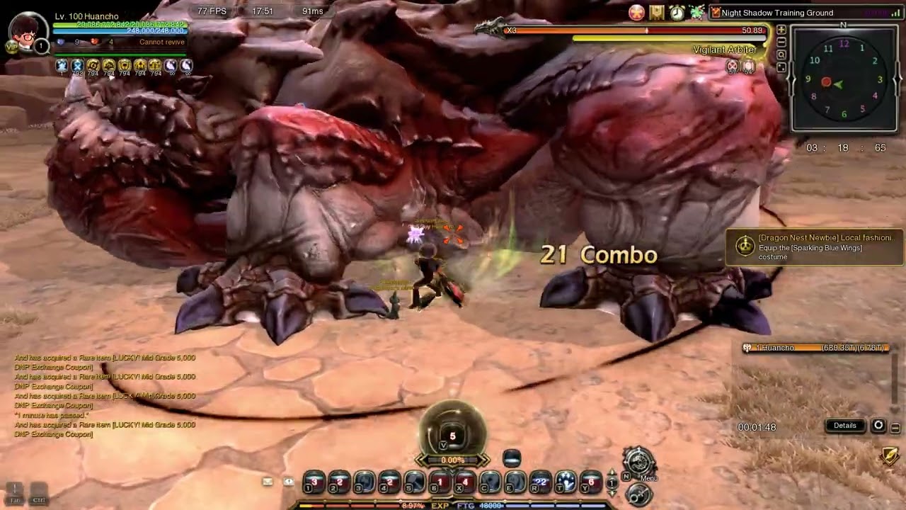 [NTG Season 2] God Game Dragon Nest  - DLB 8 Barbarian Huancho