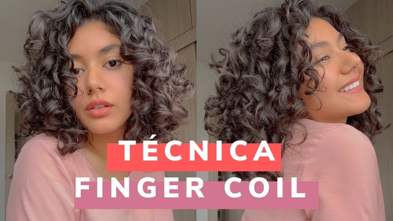 CÓMO HACER FINGER COIL // DEFINICIÓN  SIN FRIZZ