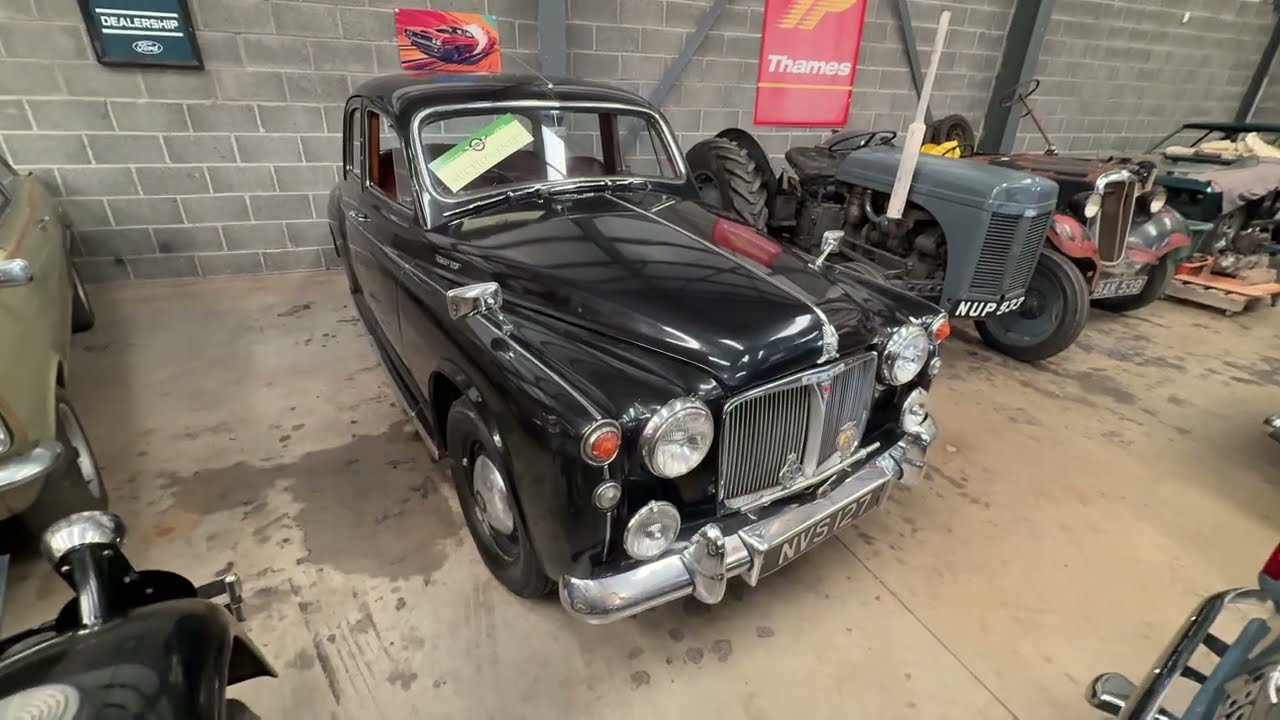 ROVER 105 1958 | MATHEWSONS CLASSIC CARS | АУКЦИОН: 8, 9 и 10 ОКТЯБРЯ 2025 ГОДА