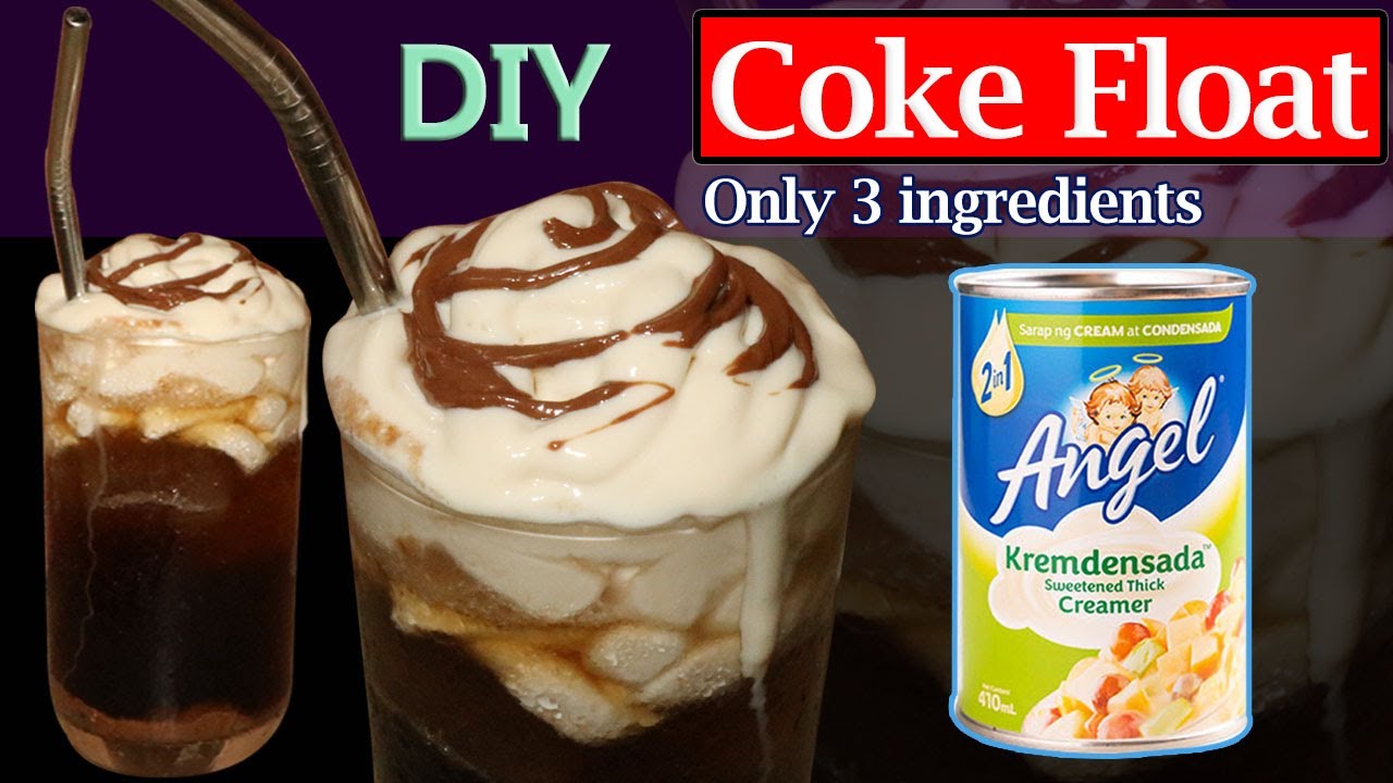 Coke Float (DIY SODA FLOAT) | Only 3 Ingredients!