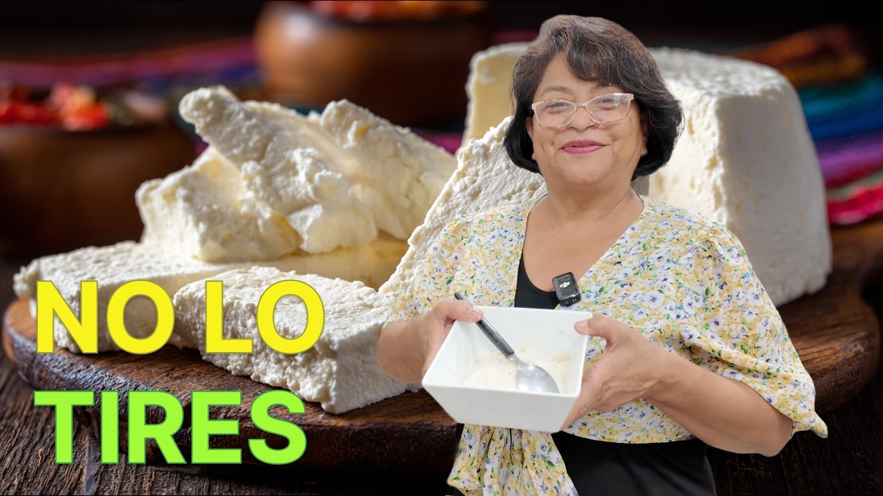 No tires el sobrante! 🛑 Prepara este Queso Milagroso que NO Inflama (Cero Lácteos)