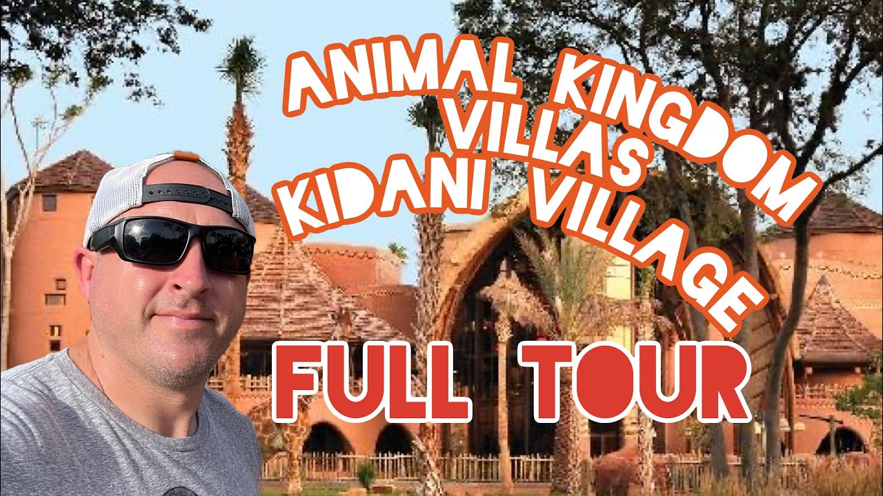 Виллы Disney Animal Kingdom — полный тур и обзор деревни Кидани | Disney World 2023