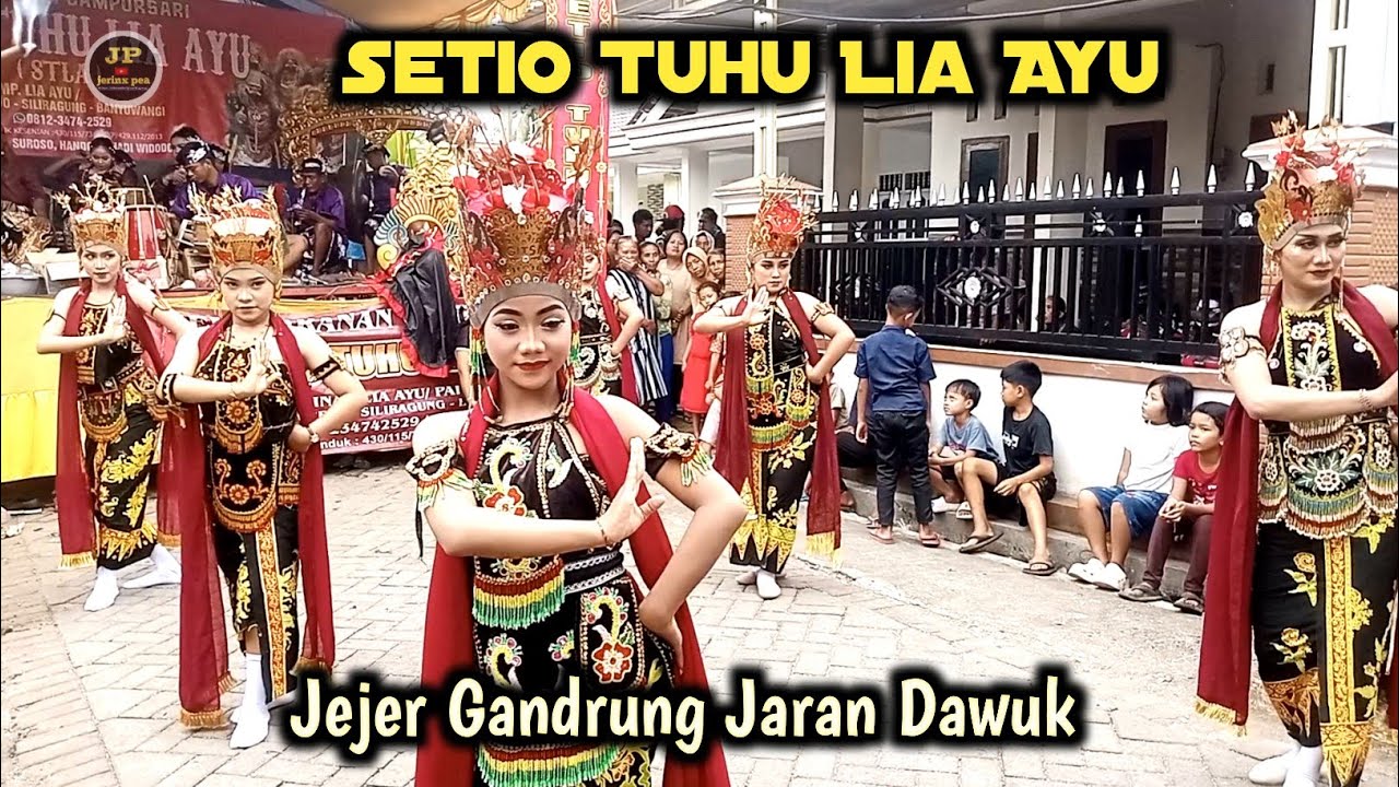 Jejer Gandrung Jaran Dawuk Jaranan Setio Tuhu Lia Ayu live Barurejo Siliragung