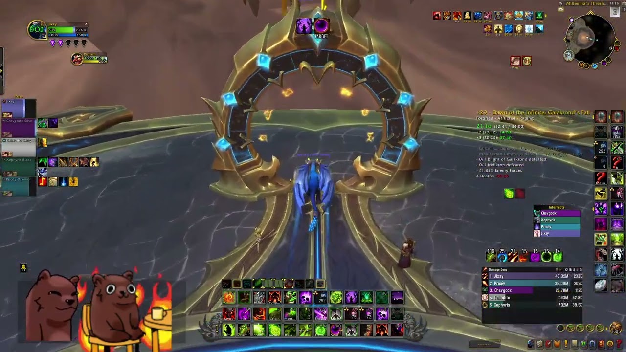 +29 Galakrond's Fall Fortified | M+ 10.2 Destruction Warlock POV