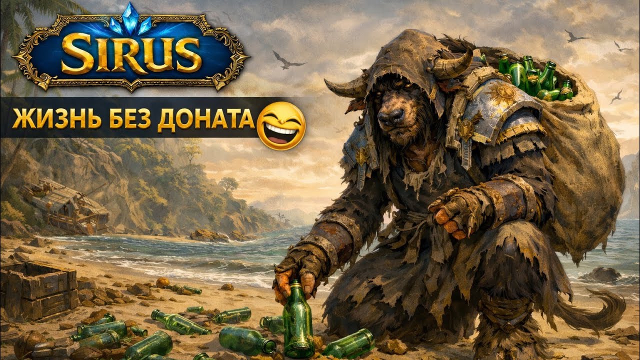 WoW Sirus 3.3.5а Neverest x3 Hardcore за Паладина! Собираем бутылки в Тернистой долине!