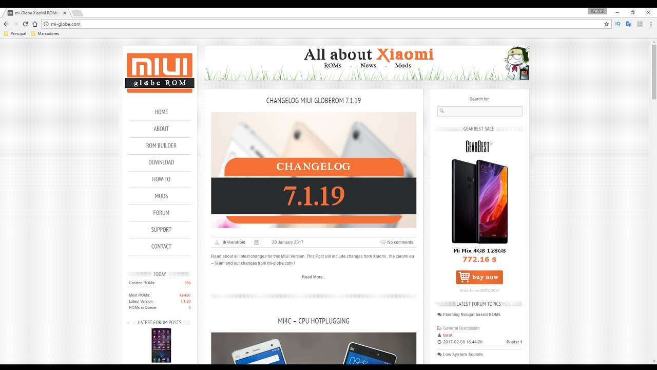 Mi Globe Rom: Crea tu propia rom MIUI 9 / MIUI 8