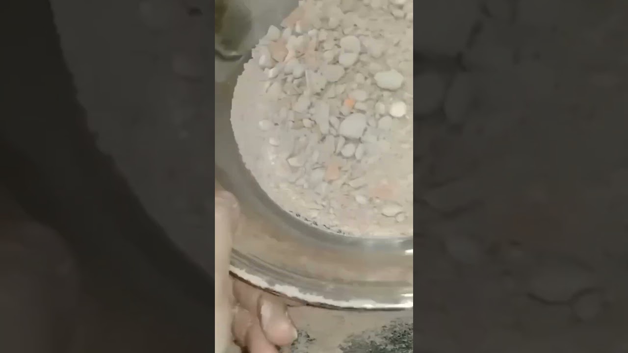 ASMR Backing soda crunchy relaxing video..  #backingsoda #asmrsounds #satisfying #pebble