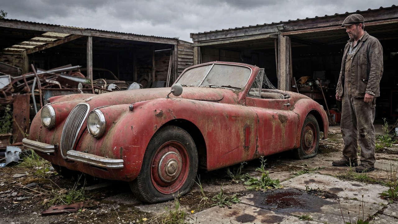 ASMR Car Restoration! Full Restoration 1952 Jaguar XK120 from Abandoned State to Looking New