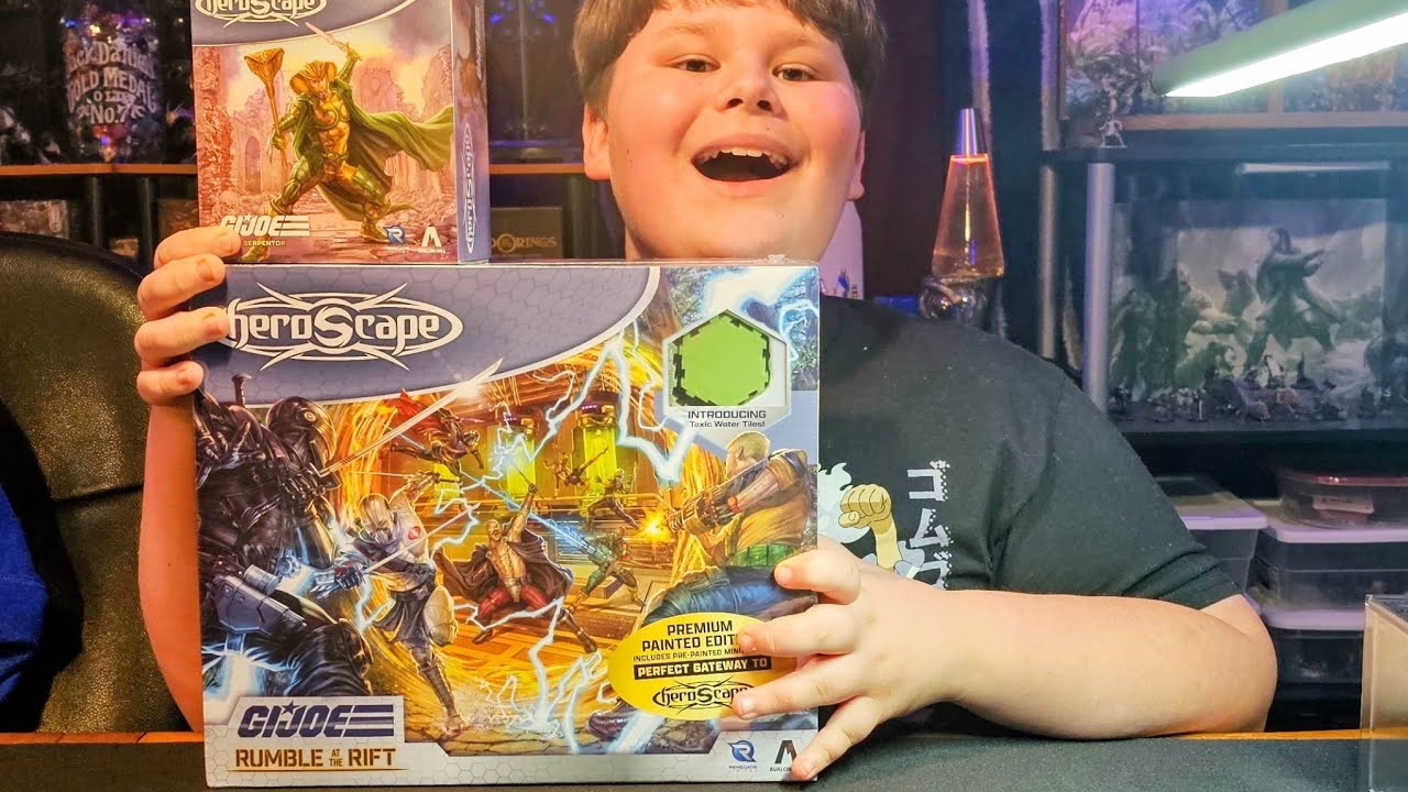 Heroscape GI Joe Rumble at the Rift unboxing