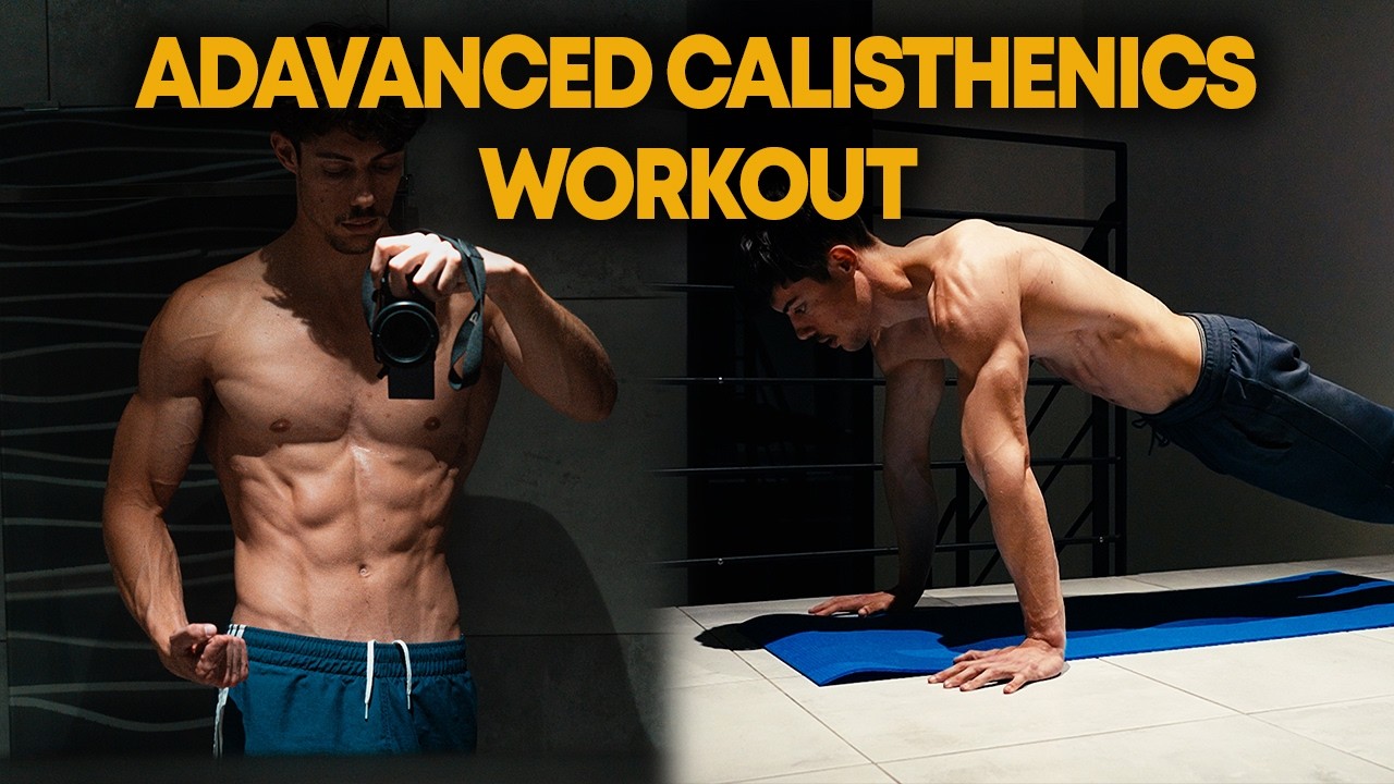 Advanced PUSH-UP CALISTHENICS Workout | 10-Min Follow Along at Home