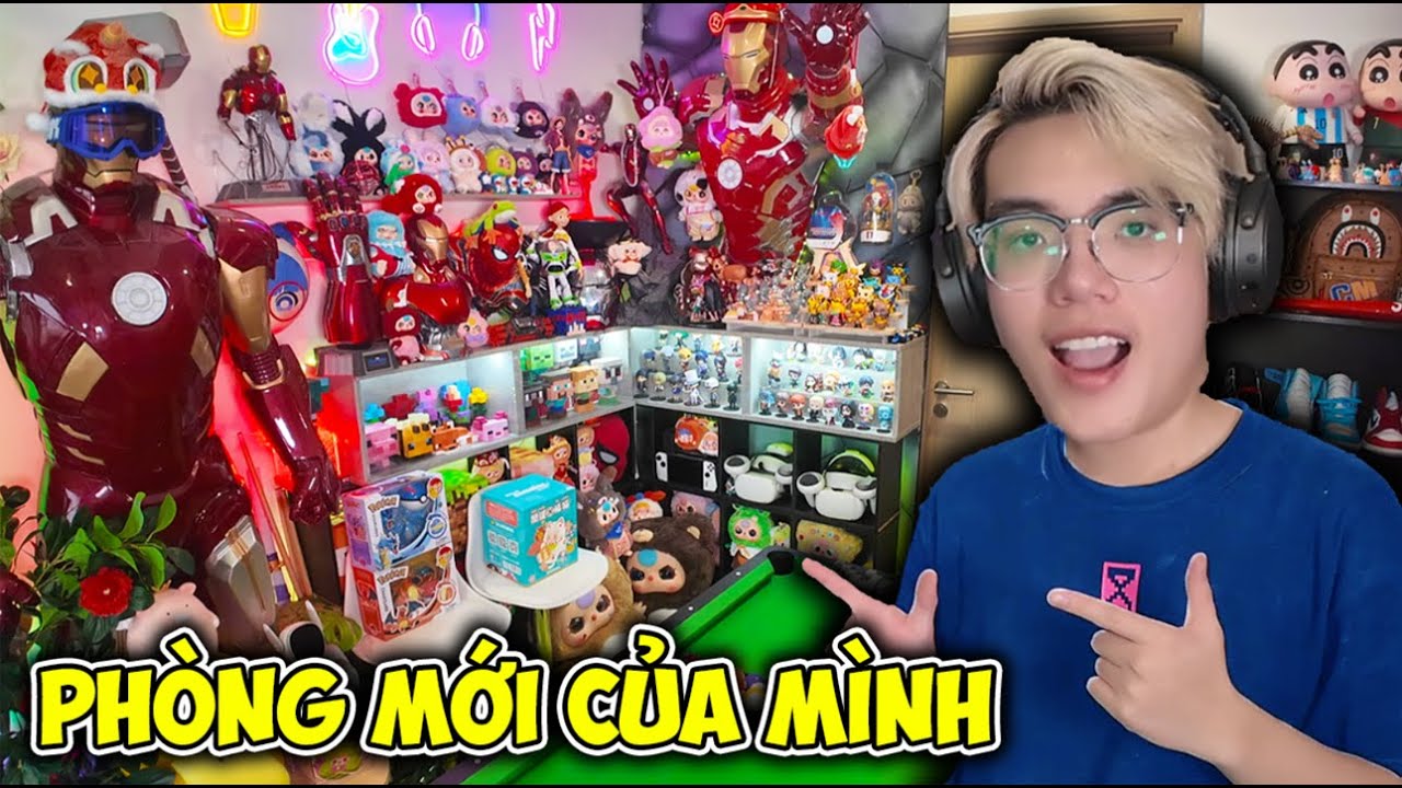 PHONG CẬN VÀ SAMMY CHUYỂN NHÀ MỚI | REVIEW PHÒNG CHƠI GAME CỰC XỊN