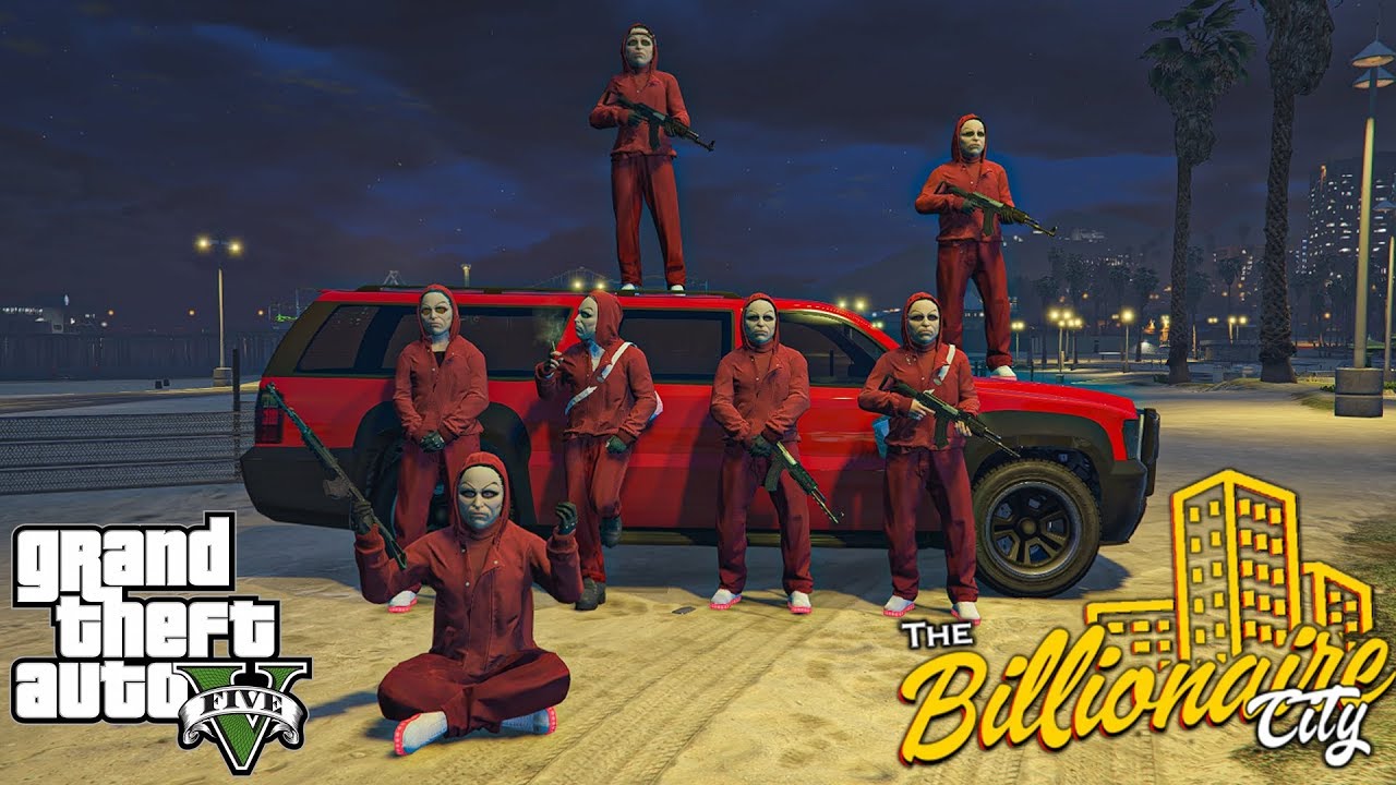 Money Heist YACHT ROBBERY sa GTA 5!! | Billionaire City RP