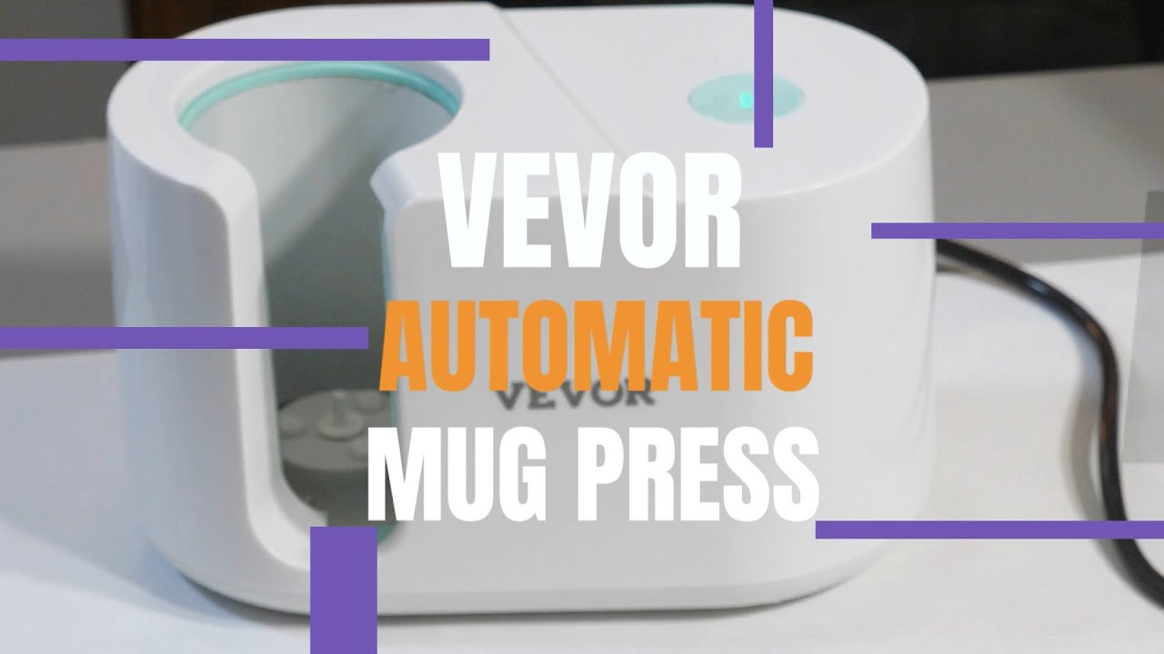Vevor Automatic Mug Press Review and Demonstration