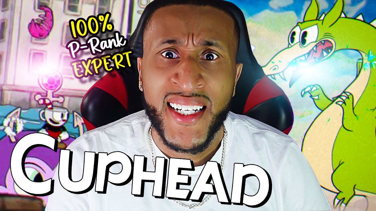 Is Cuphead the hardest game ever? || All P Rank || Expert Mode || 100% || DLC Gameplay