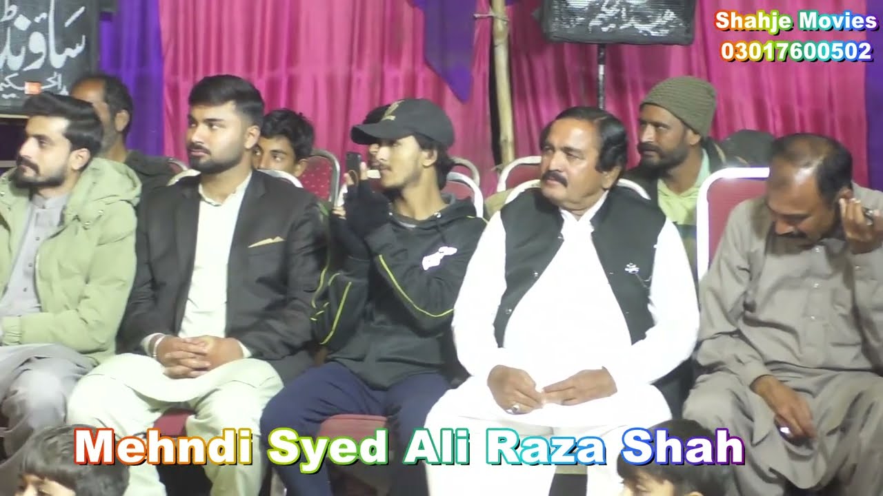 Zakir Asif Raza Haideri Ka Naya Qasida Mehandi Program /Syed Ali Raza Shah/ Part 2/25/12/2025///