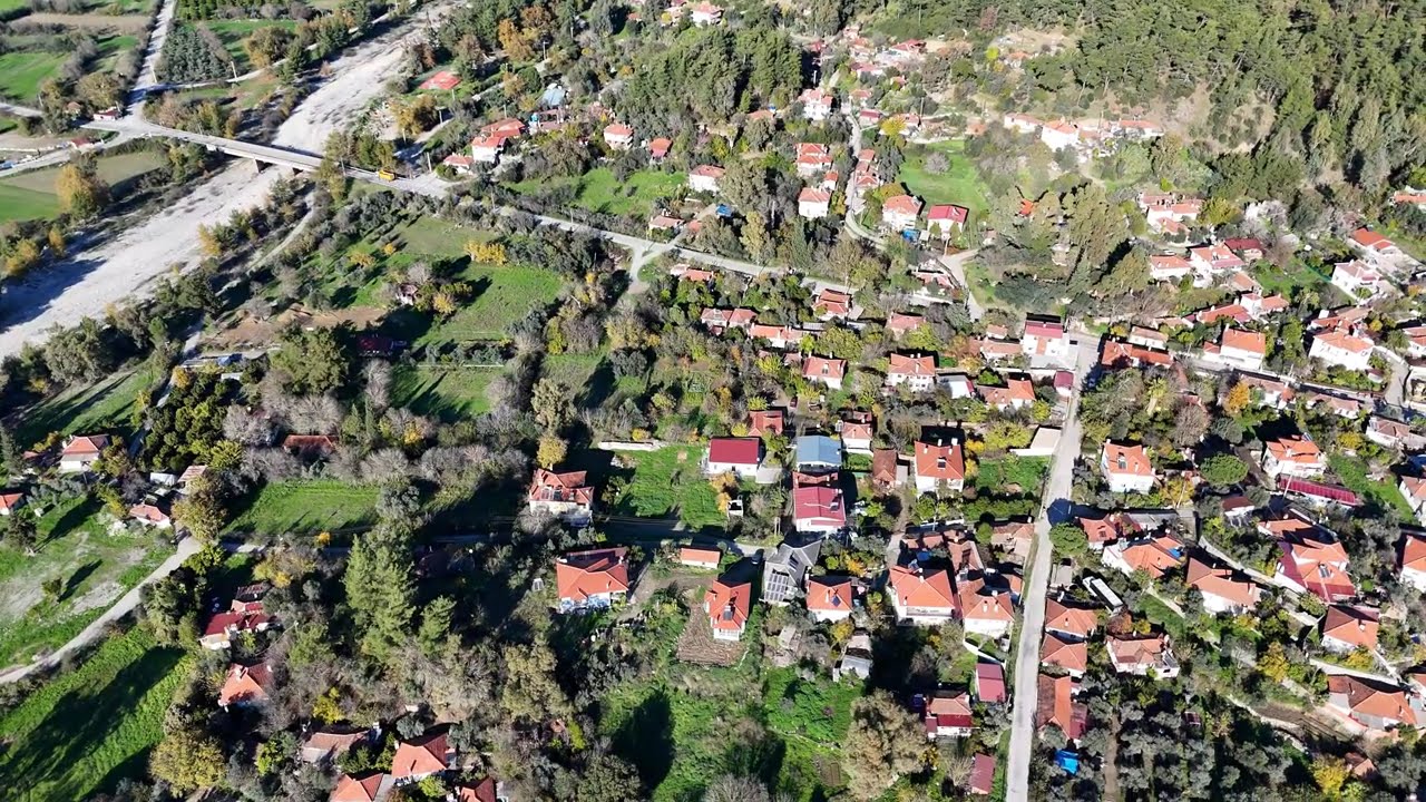 Muğla'da 1 Dönüm Bahçeli Müstakil Ev 