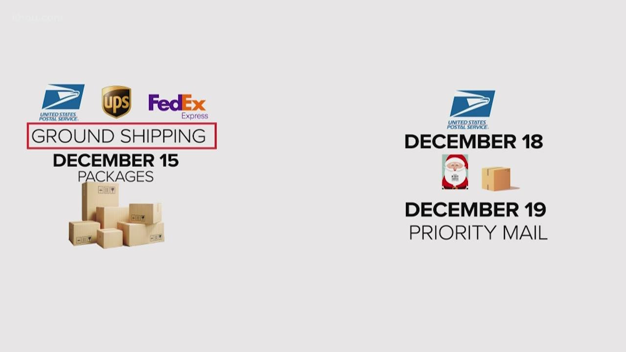 Holiday shipping deadlines you need to know