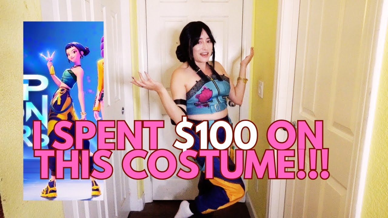 I spent $100 on a Zoey Costume from Kpop Demon Hunters | Costume Review