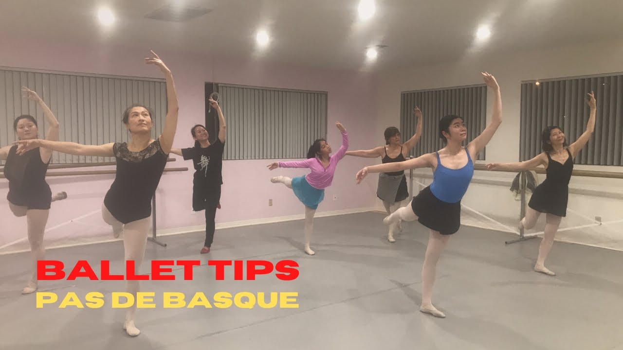 Ballet tips for Pas de Basque