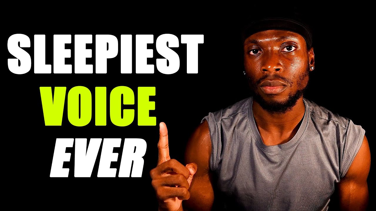 This ASMR voice is extremely relaxing..