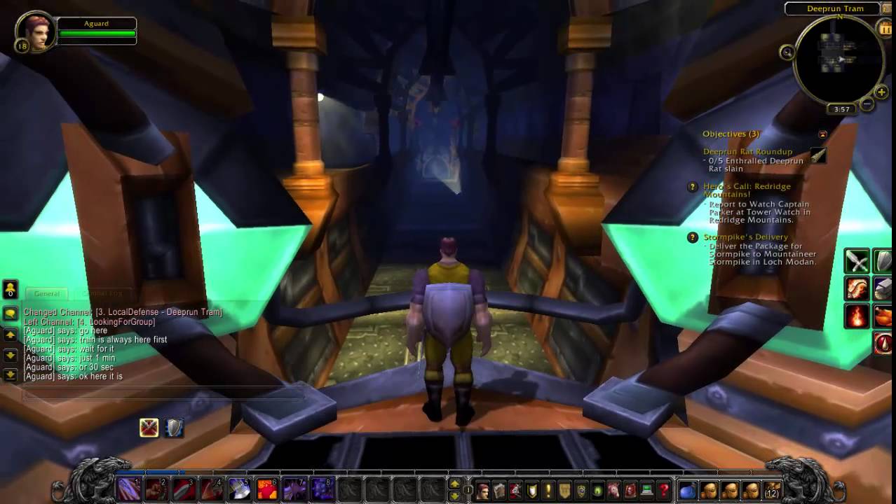 WoW how to travel from Stormwind to Ironforge