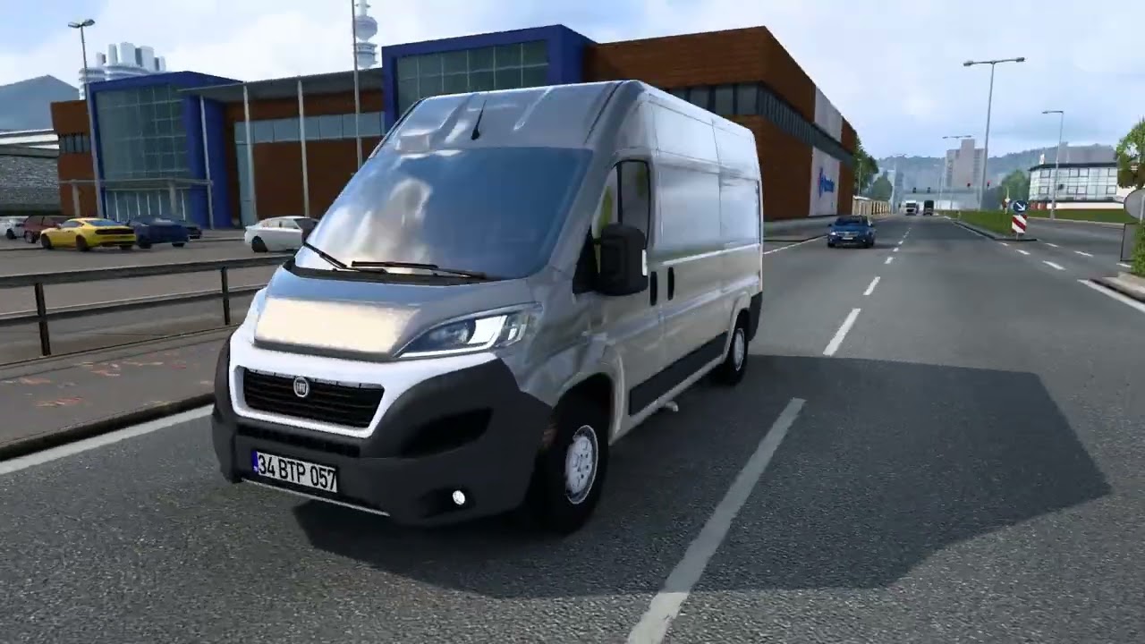 PROVIAMO IL FIAT DUCATO: è INGUIDABILE!! - Euro Truck Simulator 2 Mods - Logitech G29 + H-Shifter