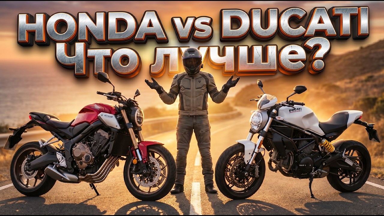 НЕ ПОКУПАЙ МОТОЦИКЛ, ПОКА НЕ ПОСМОТРИШЬ ЭТО | Suzuki vs Honda vs Ducati &mdash; кто реально лучше?