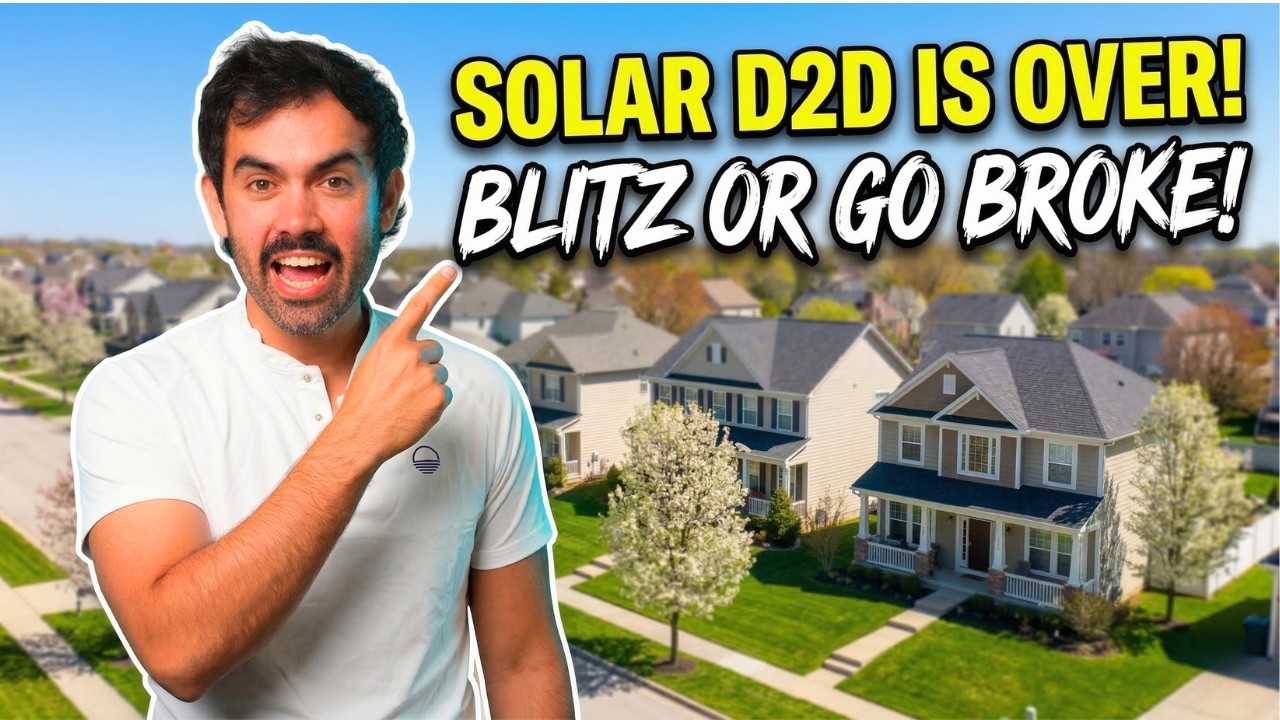 Почему блиц-продажи &mdash; это будущее продаж солнечных батарей &laquo;от двери до двери&raquo;