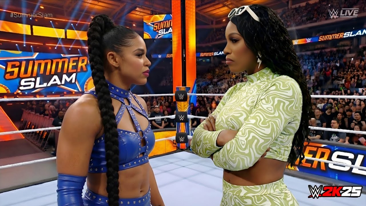 Бьянка Белэр против Лэша Ледженда - ПОЛНЫЙ МАТЧ: Матч без правил • WWE 2K25