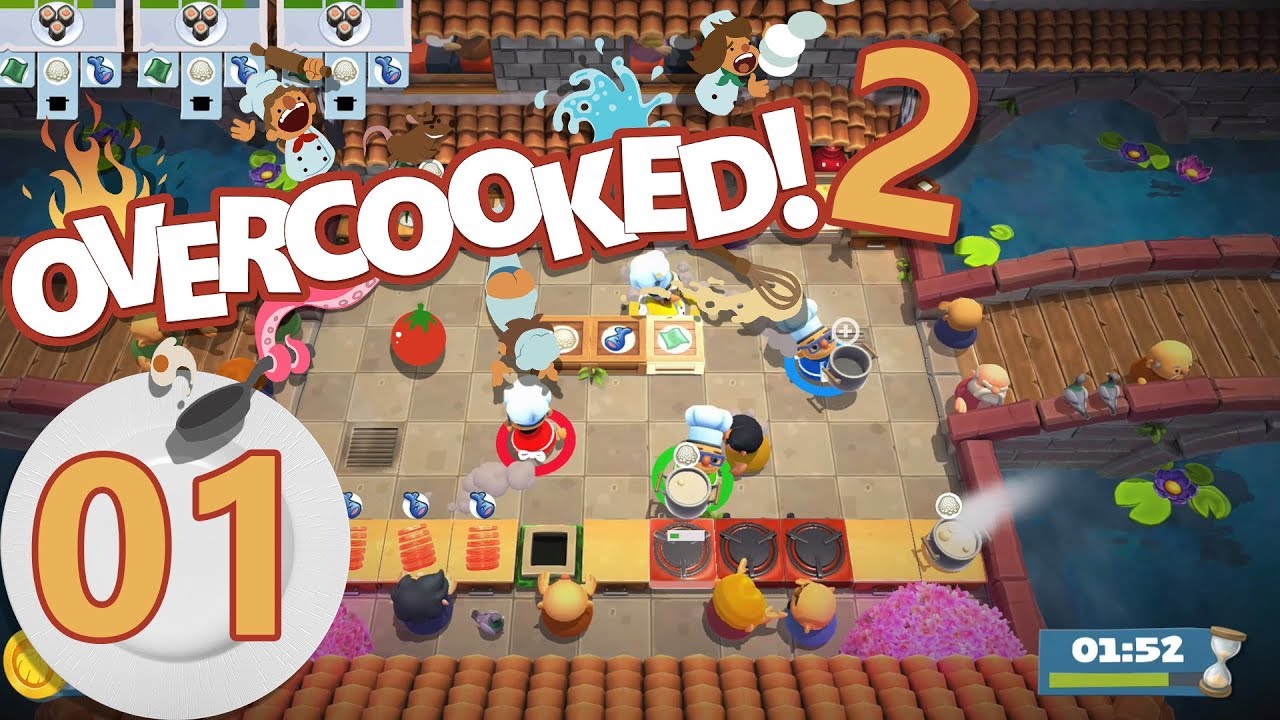 Overcooked 2 - 1 (4-Player)