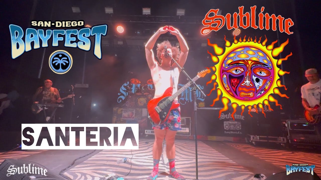 SUBLIME SANTERIA SAN DIEGO BAYFEST WATERFRONT PARK SAN DIEGO CA JUL 20, 2024