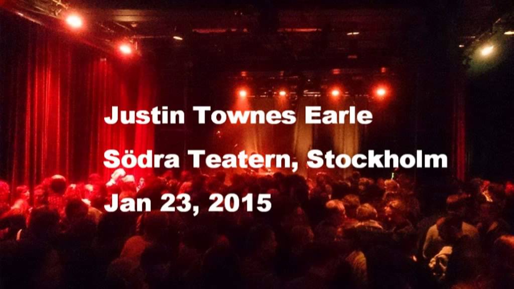 Justin Townes Earle @ Södra Teatern Stockholm 2015