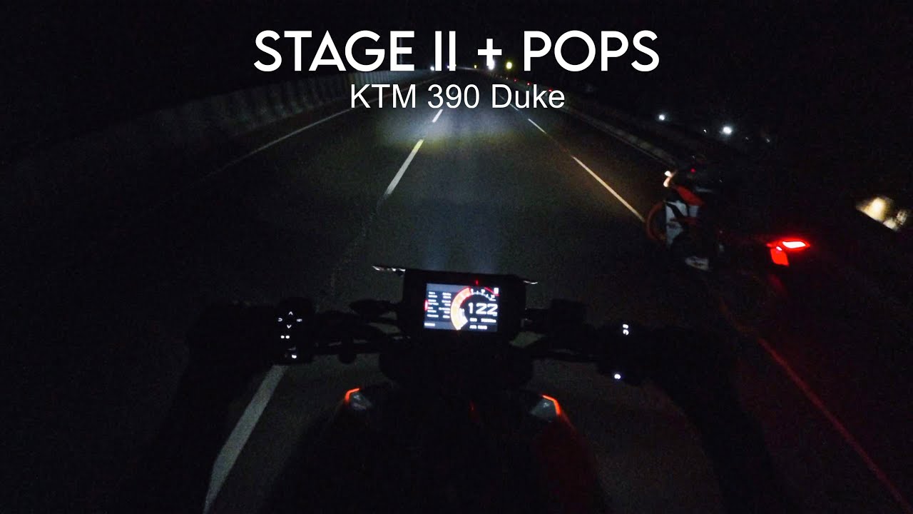Stage 2+ KTM Duke 390 Onboard | Yoshimura Decat PURE Sound