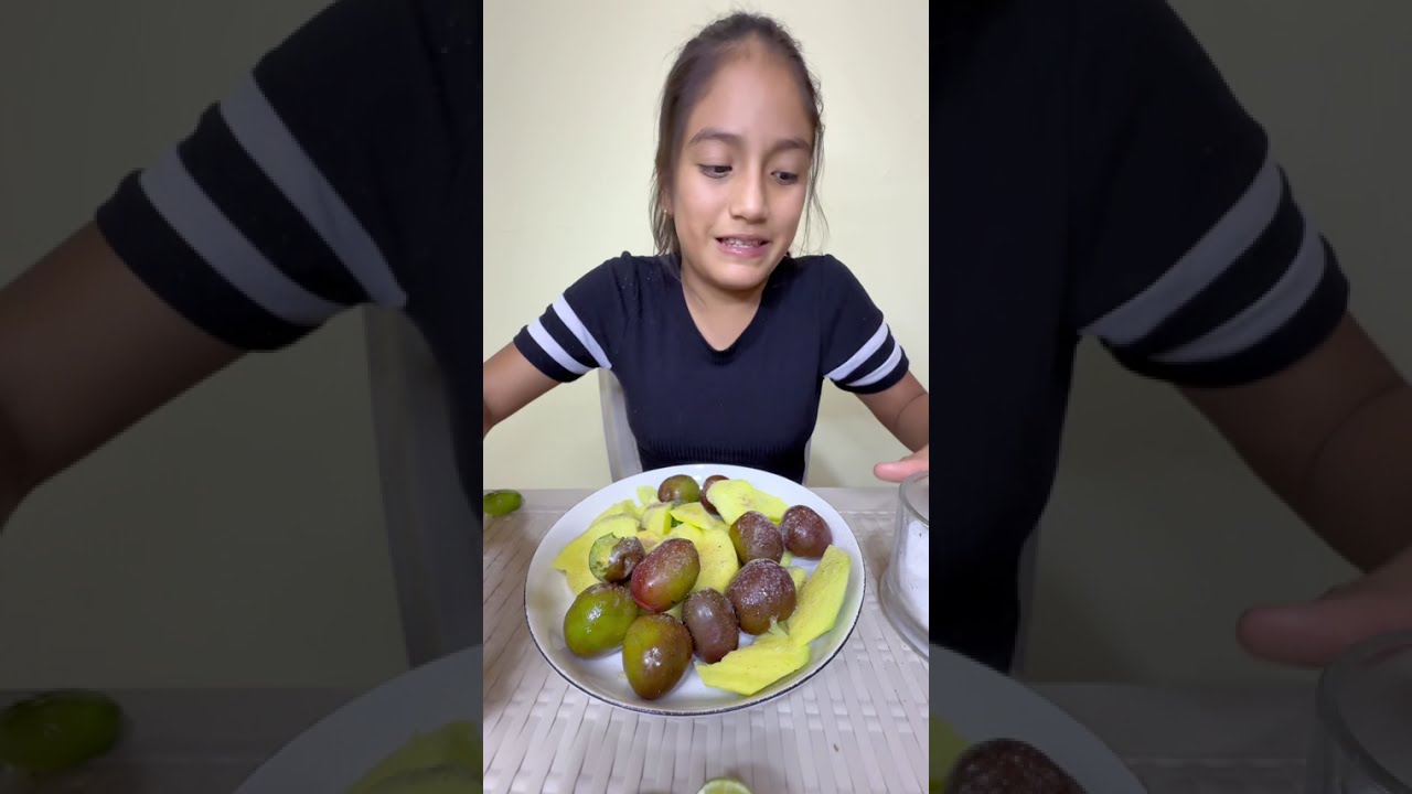 Esto pasa por comer mango con ciruelas 