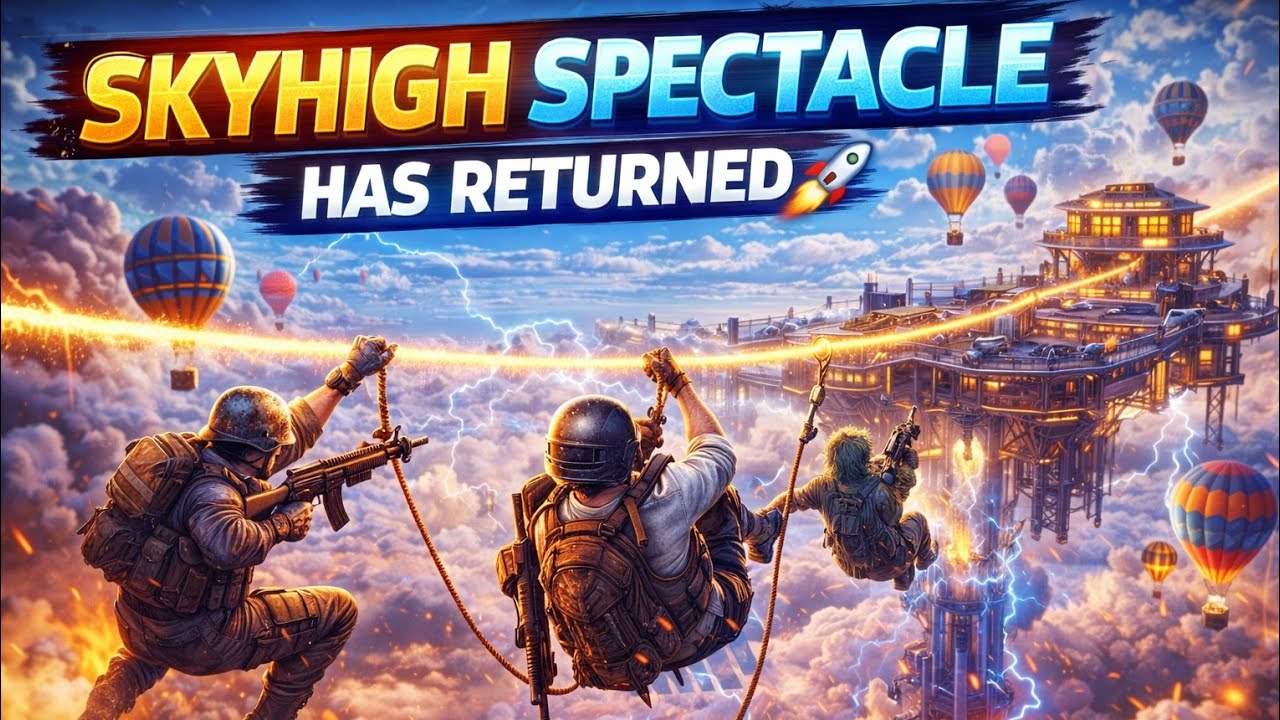 Skyhigh Spectacle Has Returned! 😱 New Update PUBG Mobile