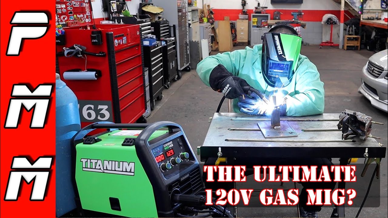Harbor Freight Titanium MIG 140 Review | The ultimate 120V gas MIG for DIYers?