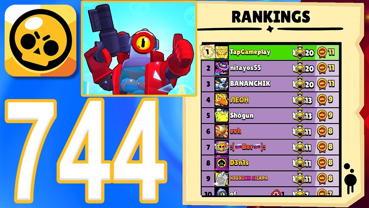 Brawl Stars — Прохождение игры, часть 744 — Награды за конкурс (iOS, Android)