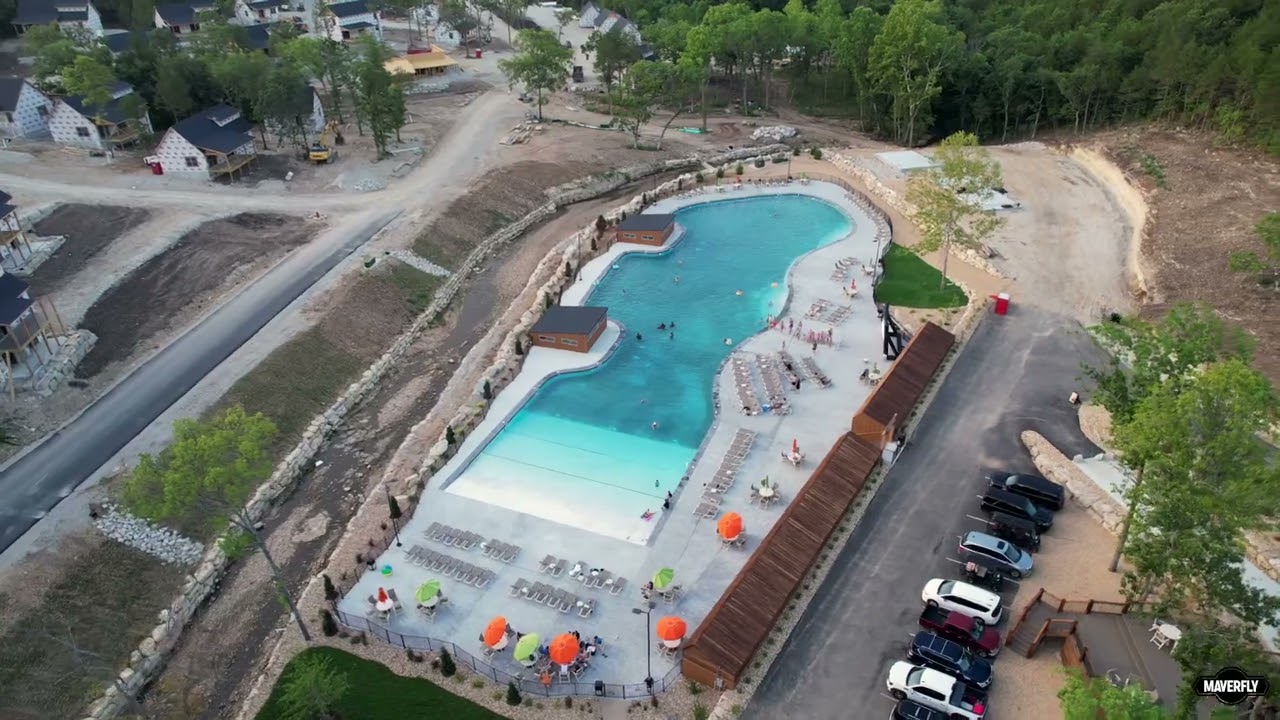 Aerial Tour of Tall Timbers Camp, Branson, MO