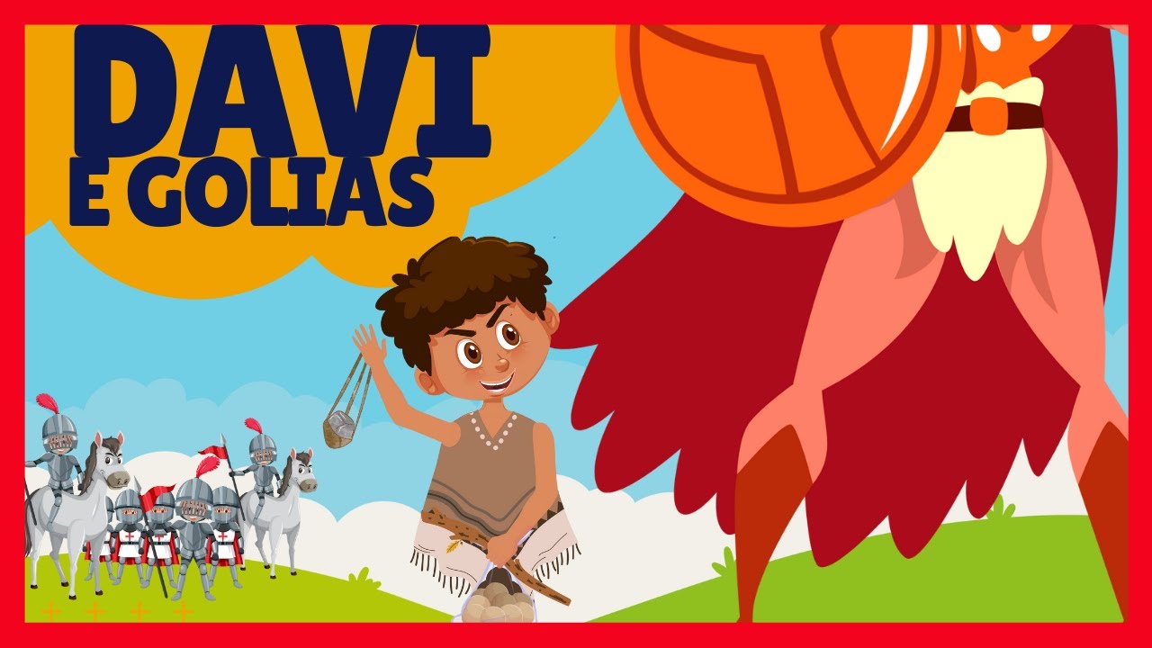 DAVI E GOLIAS - HIST&Oacute;RIA B&Iacute;BLICA INFANTIL