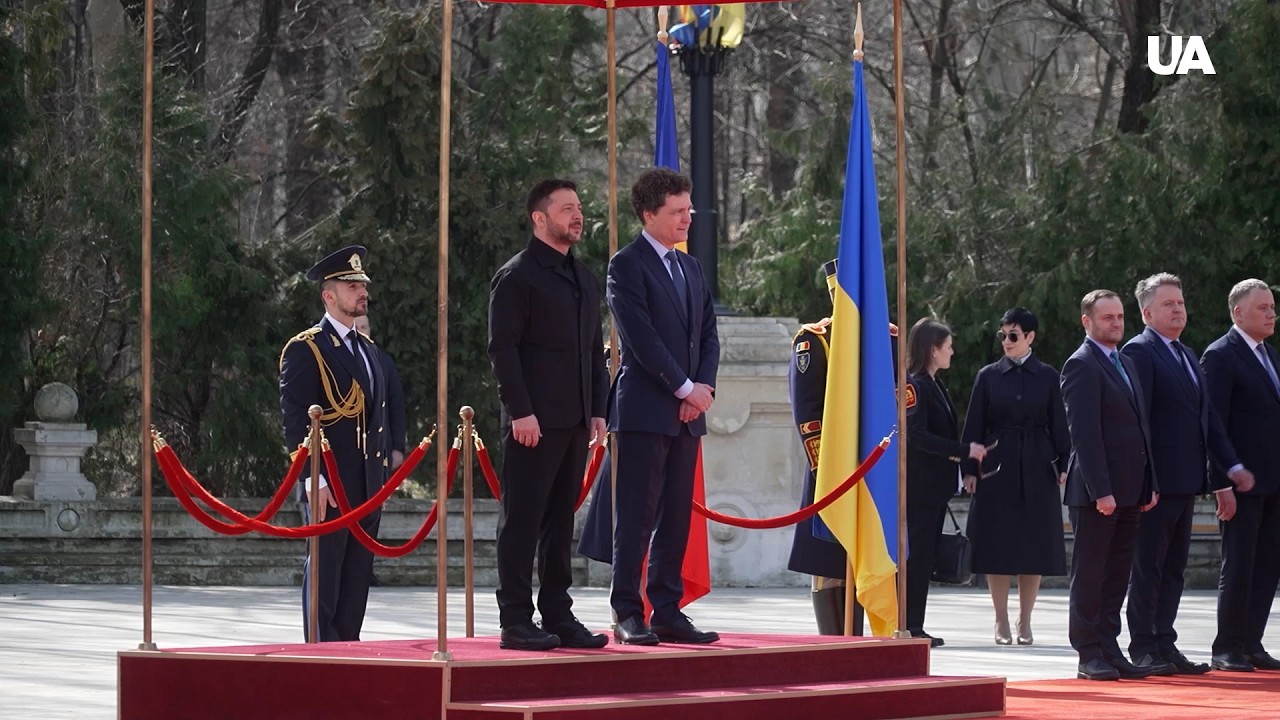 Зеленський прибув до Румунії: тепла зустріч із президентом Нікушором Даном
