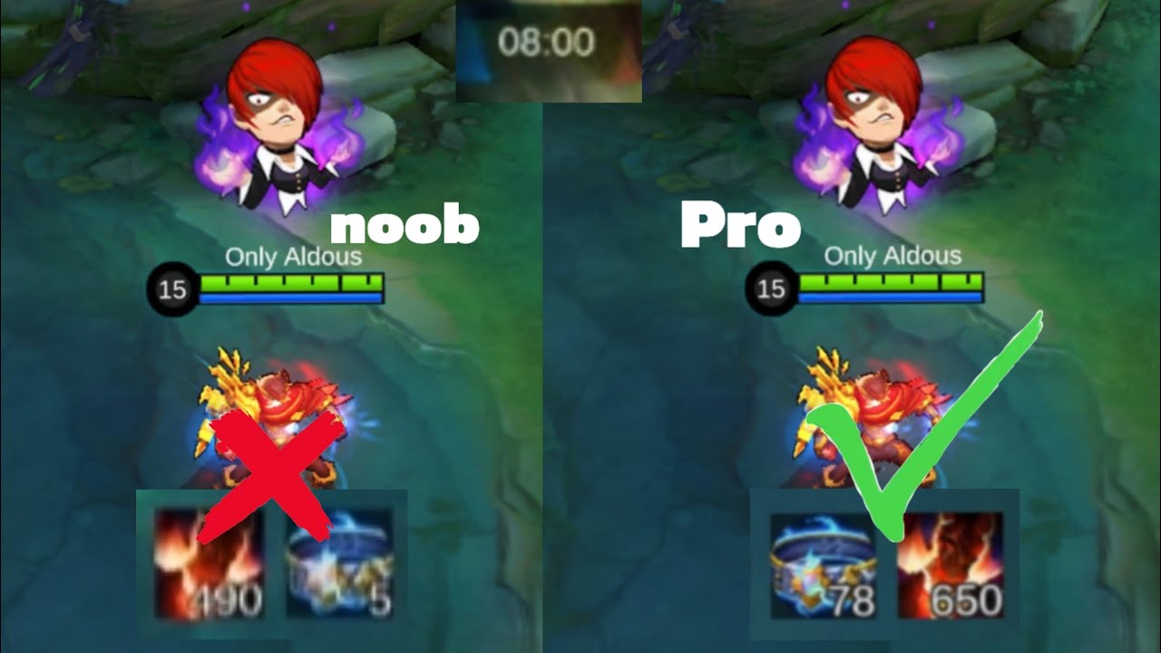 GLOBAL ALDOUS BEST ROTATION TUTORIAL!!😱 (Fast item and stack tips and tricks) no cut
