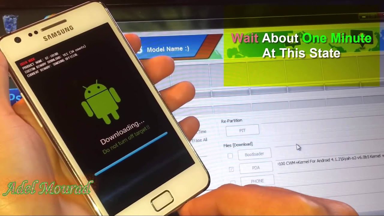 How to Root Samsung Galaxy SII S2 GT-I9100 Android 4.1.2