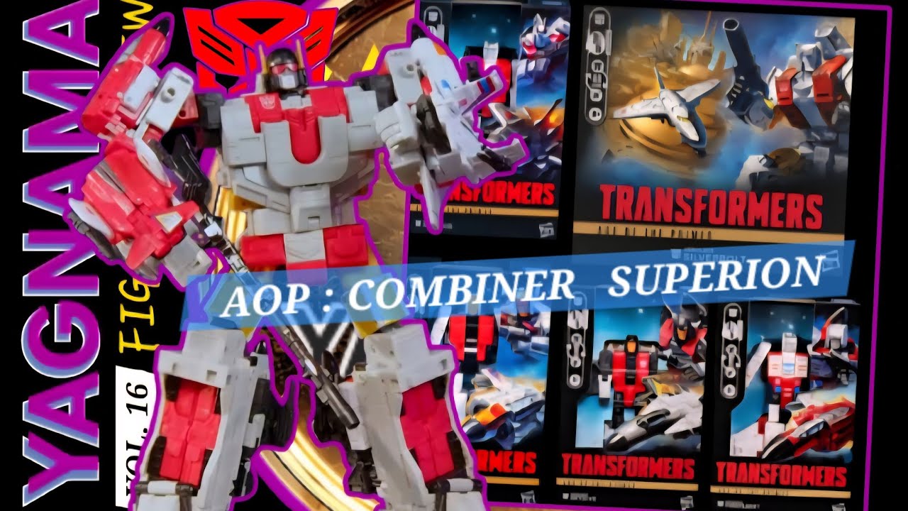Transformers : Age of Primes - Combiner SUPERION Review 