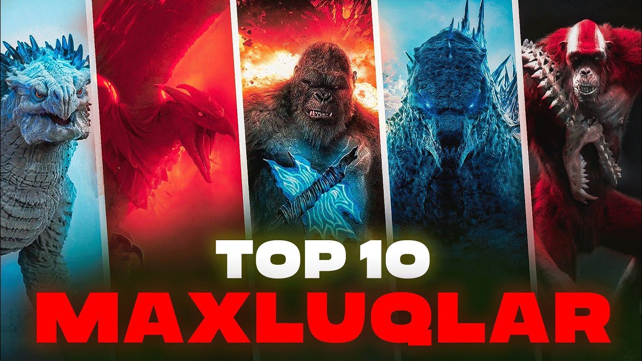 Eng Kuchli Maxluqlar Top 10.