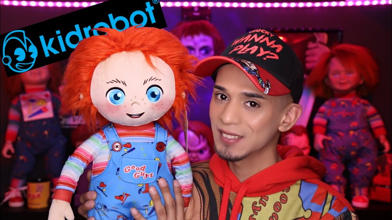 Официальная плюшевая кукла Чаки из серии KIDROBOT | EDGAR-O