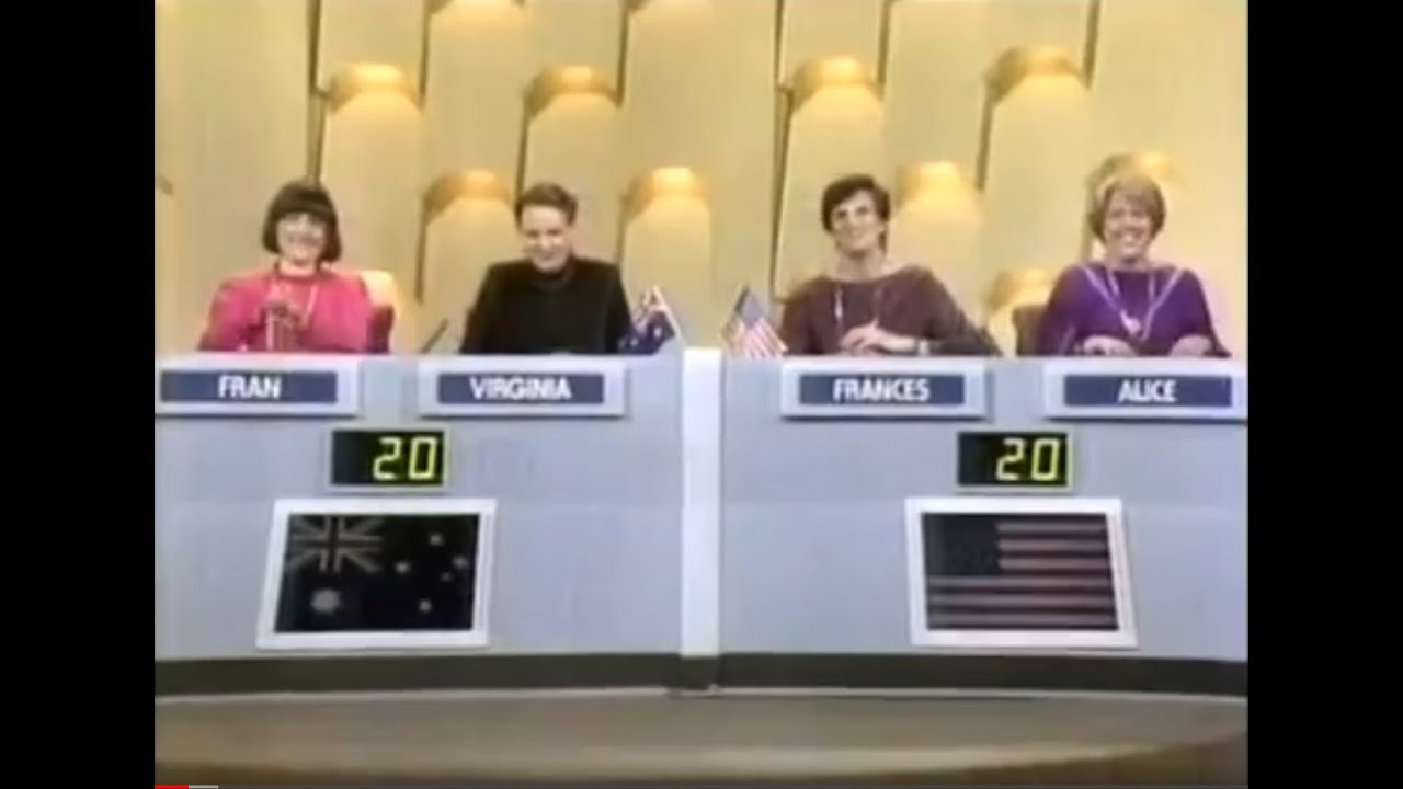Sale of the Century (Australia; July 3, 1985) - USA vs. Australia finals, day 3