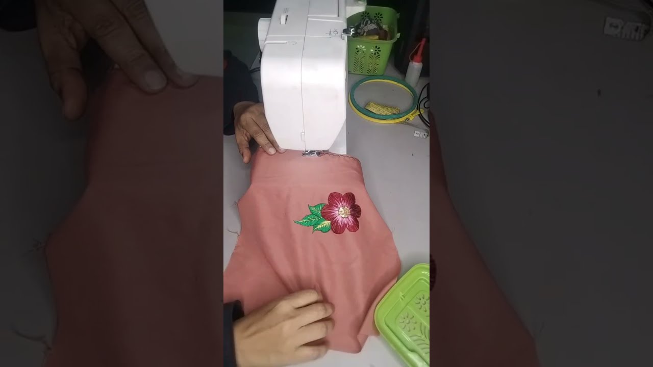 Handkerchief ke kinare pyale banaen | machine se malkan banai | kangure @DollyFatima 