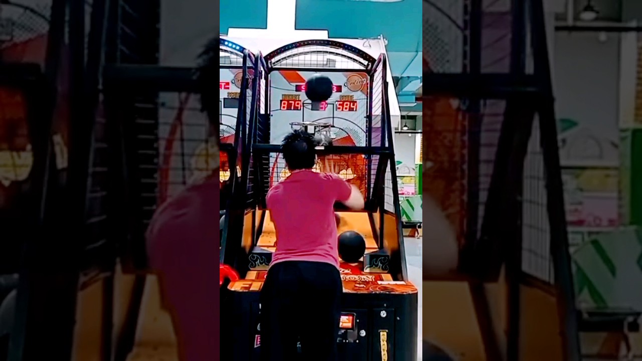 Street Basketball arcade 5 balls end of 3rd stage 602 scores (game preview)