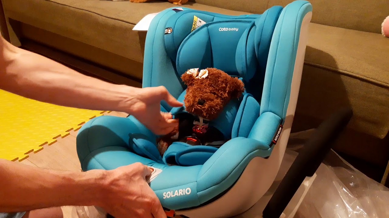 Reklamacja  i test fotelika Coto Baby Solario